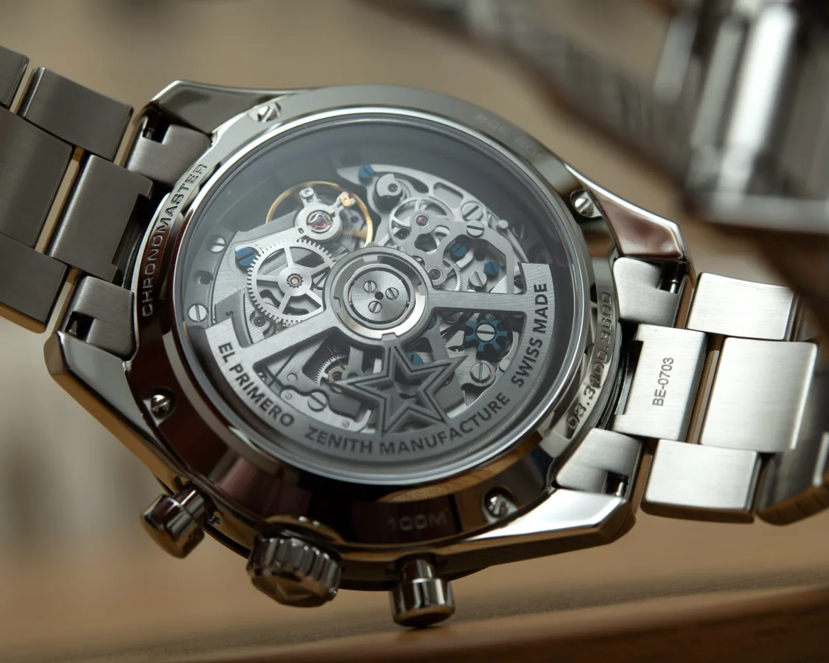 Zenith Chronomaster Sport close-up view