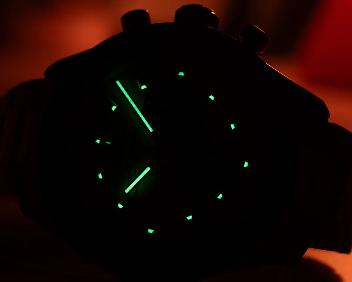 Watchmaker adjusting Zenith bracelet