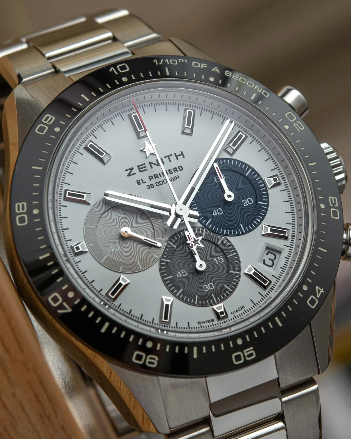 Zenith Chronomaster Sport case back view