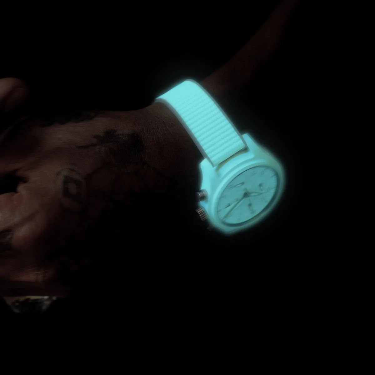 IWC Pilot’s Watch with Ceralume case and luminous dial