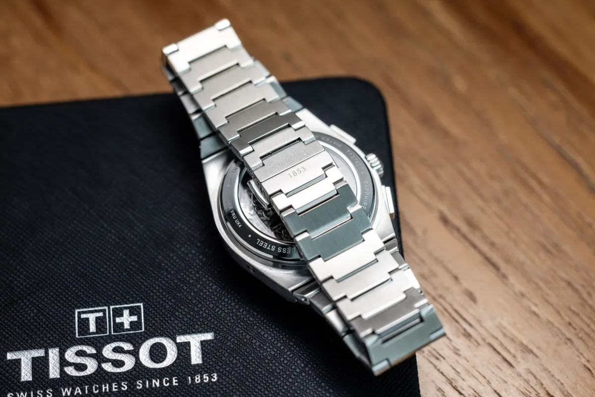 Tissot PRX Automatic Chronograph on integrated bracelet