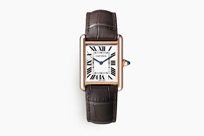 Cartier Tank Louis Cartier with iconic rectangular design