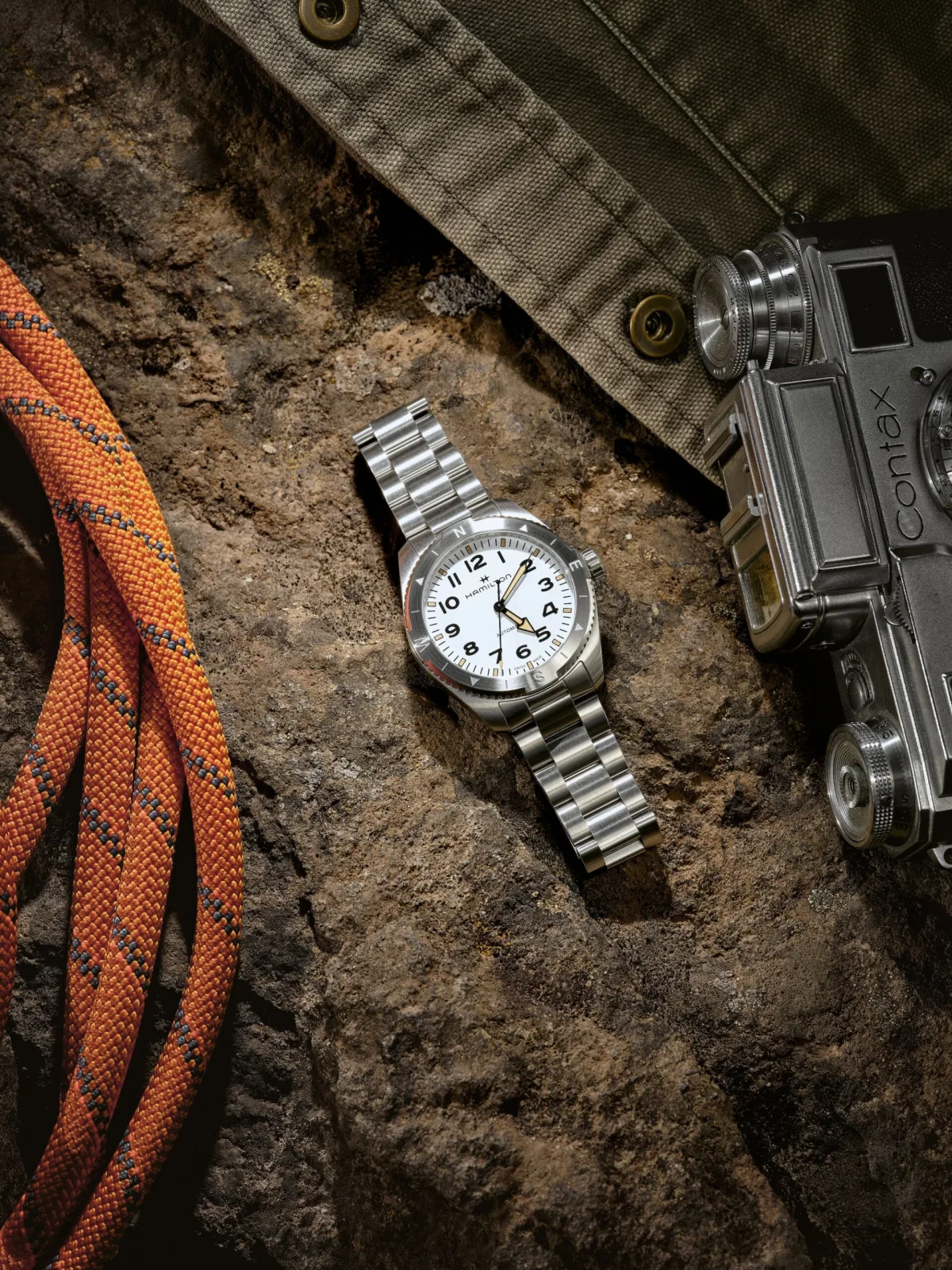 Hamilton Khaki Field Expedition case and color options