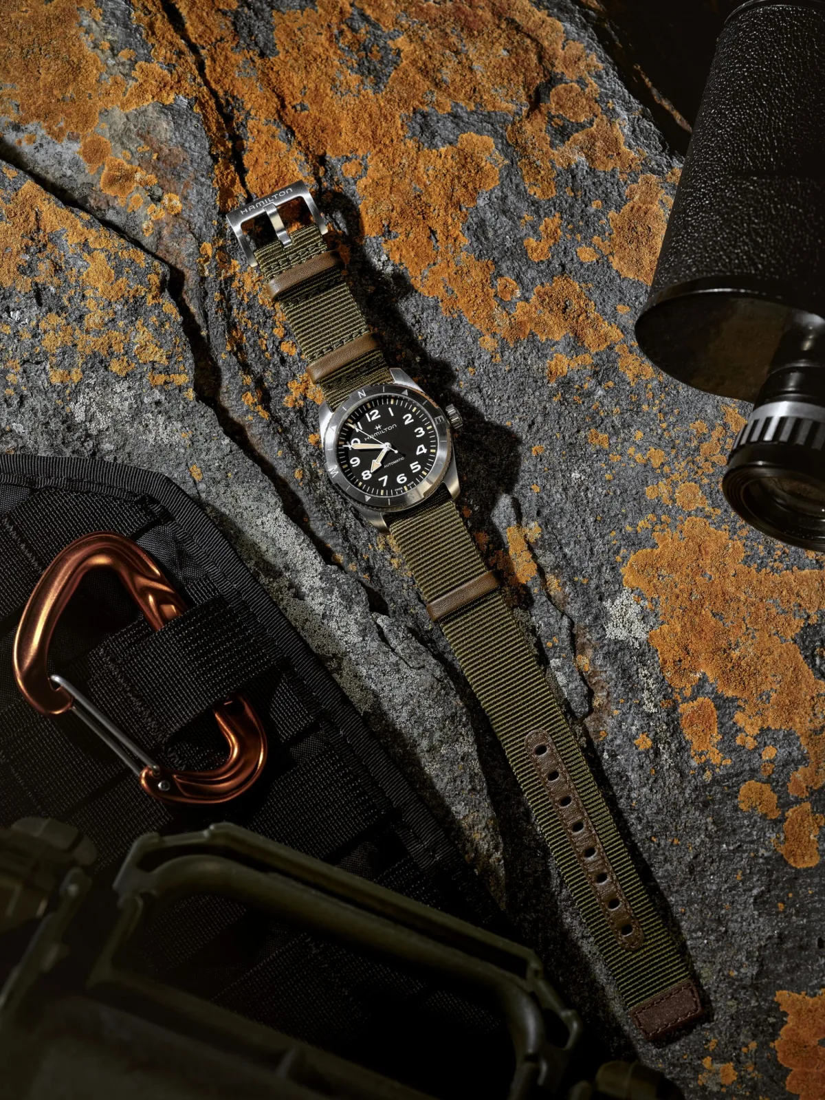 Hamilton Khaki Field Expedition in natural setting