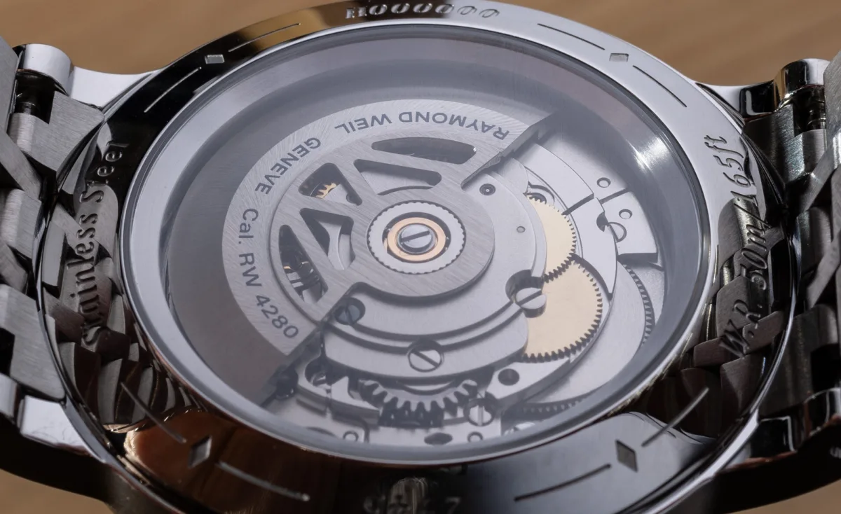 Raymond Weil Millesime Moon Phase movement view