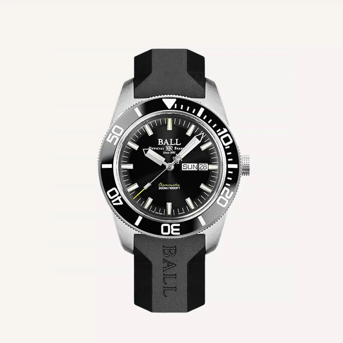 Ball Engineer Master II Skindiver Heritage with luminous dial
