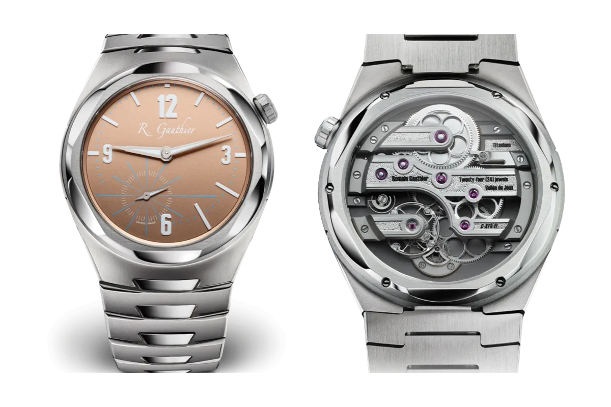 C by Romain Gauthier Titanium Edition Freedom watch