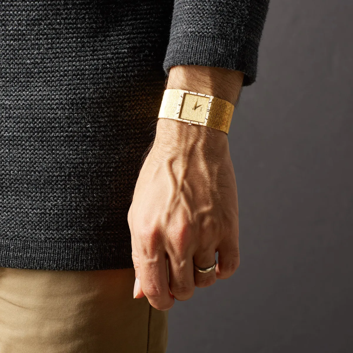 Piaget ref. 935 bracelet watch in yellow gold