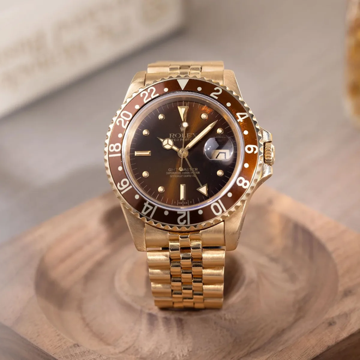 Rolex GMT-Master ref. 1675/8 on Jubilee bracelet