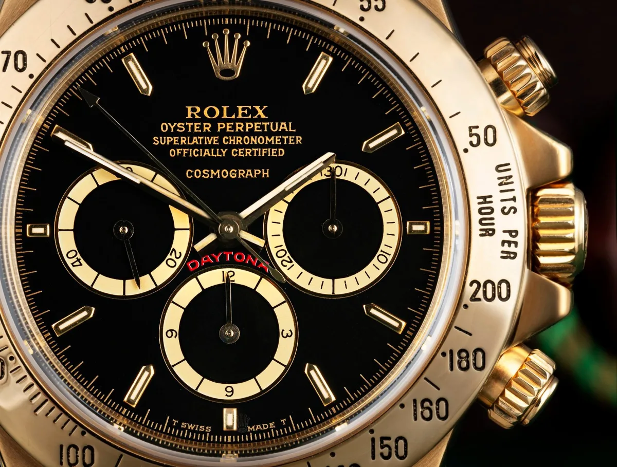 Rolex Cosmograph Daytona ref. 16528 with black dial
