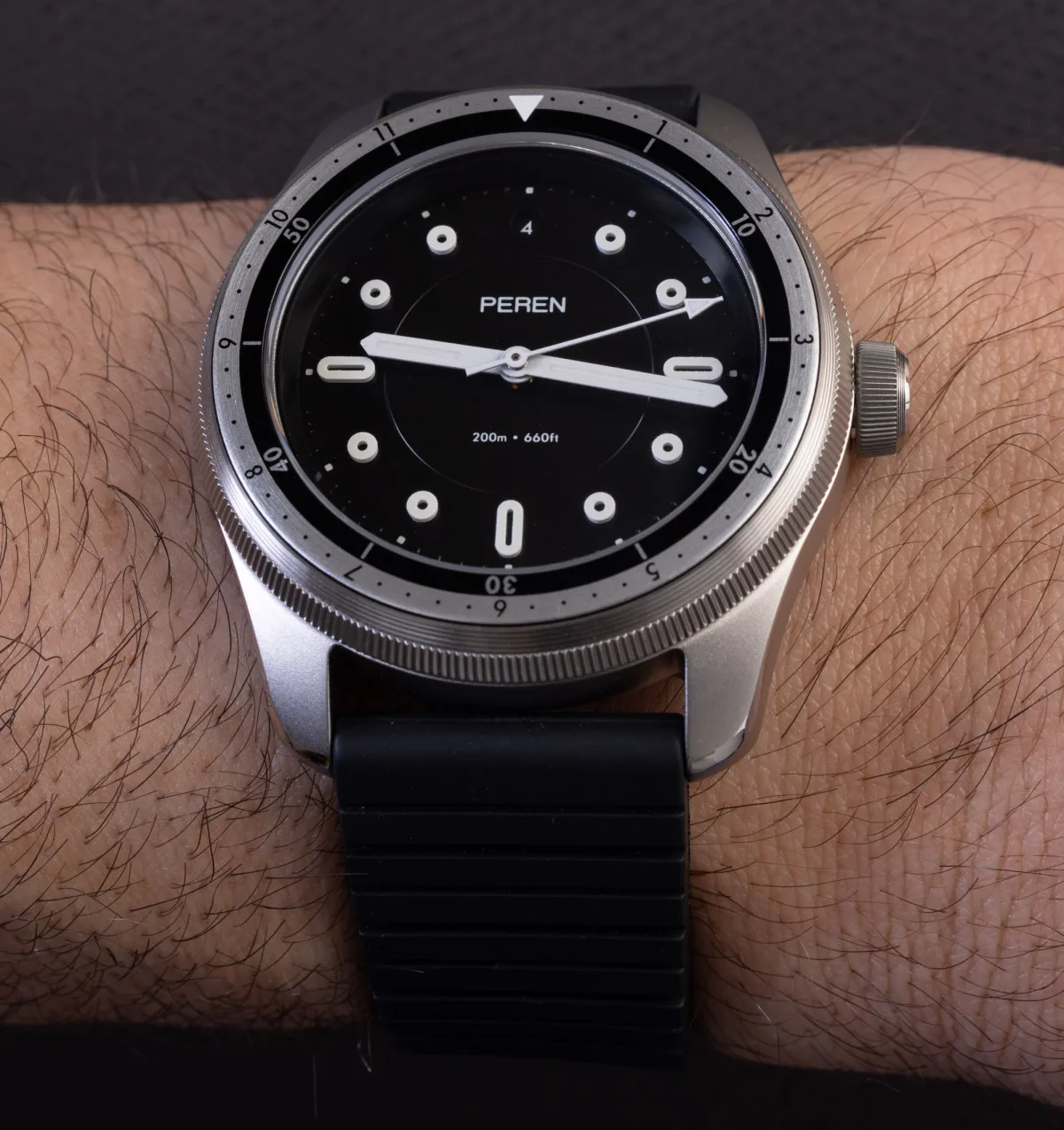 Peren Regia X watch back case and strap