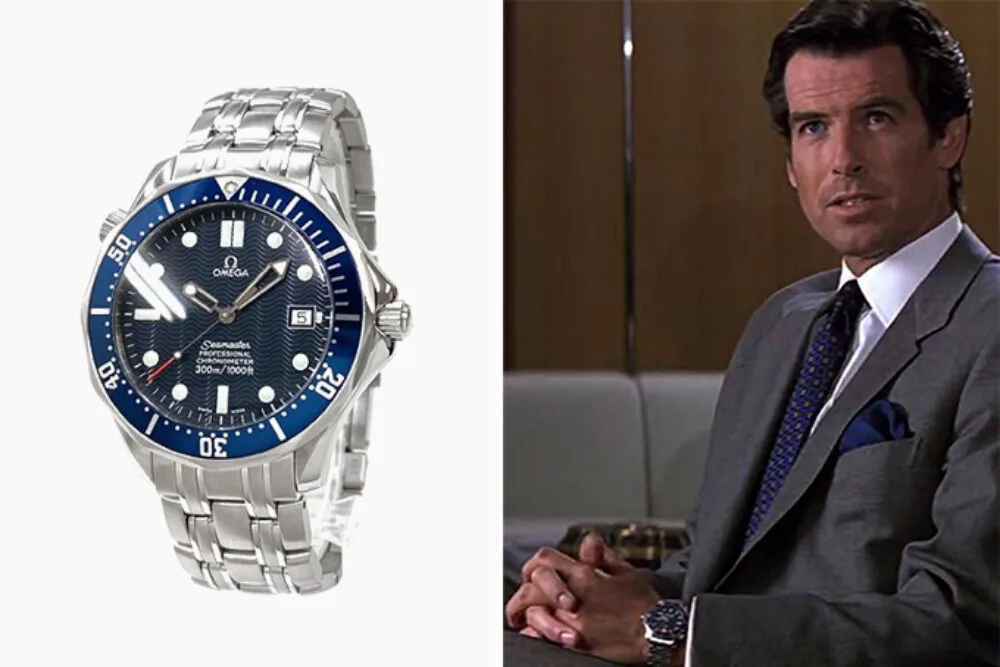 Omega Seamaster 300m Chronometer worn by Pierce Brosnan in Tomorrow Never Dies