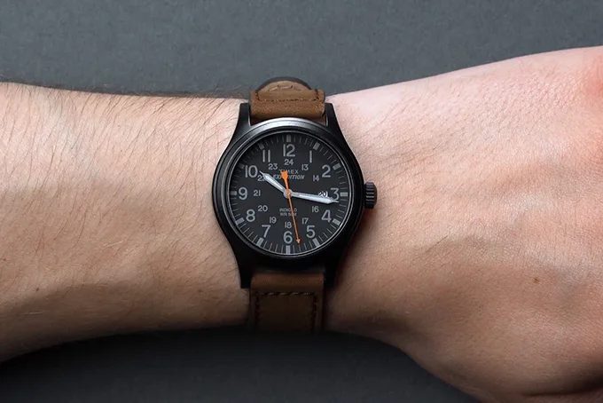 Timex Expedition Scout shown in outdoor setting