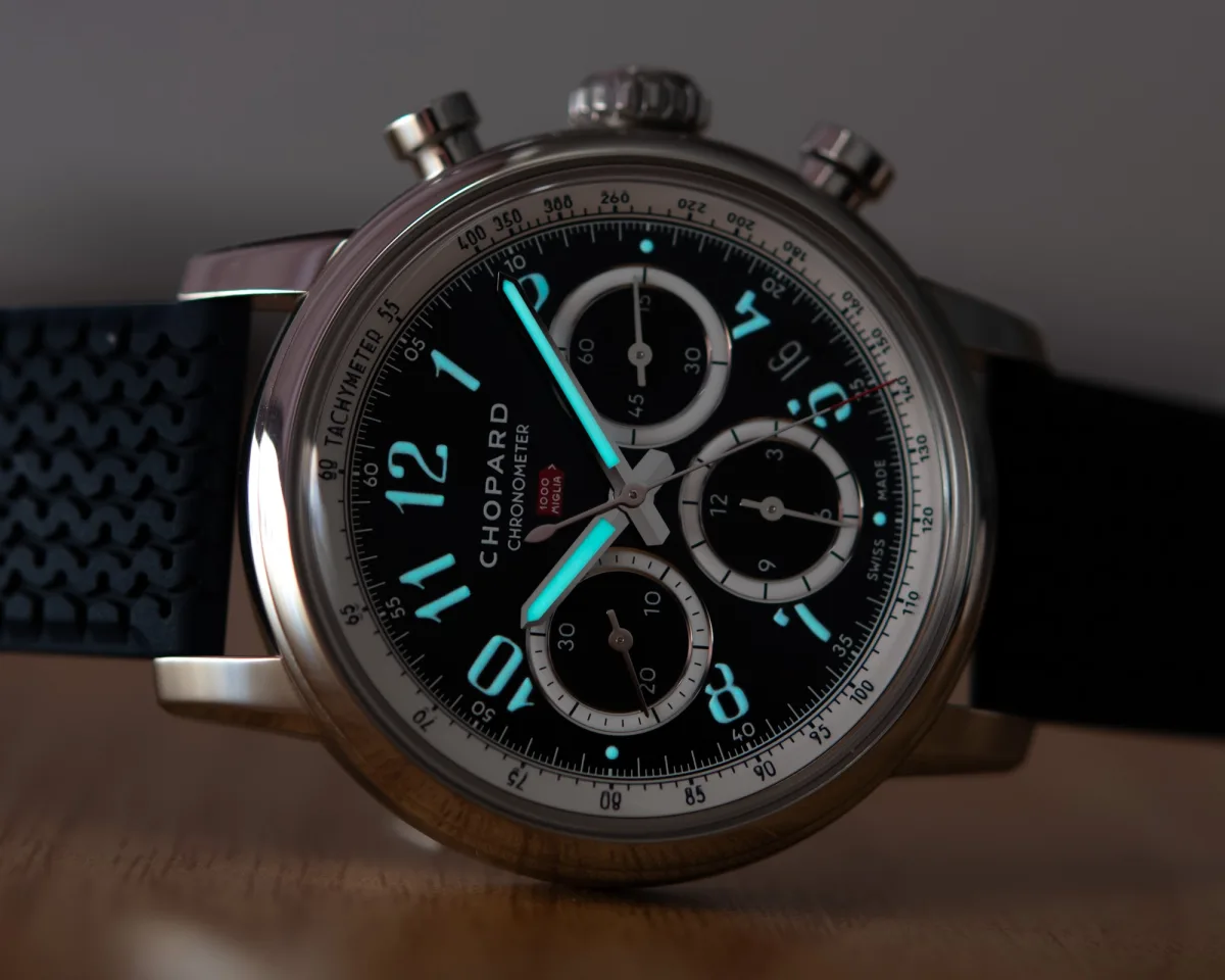 Chopard Mille Miglia Classic Chronograph JX7 with blue dial