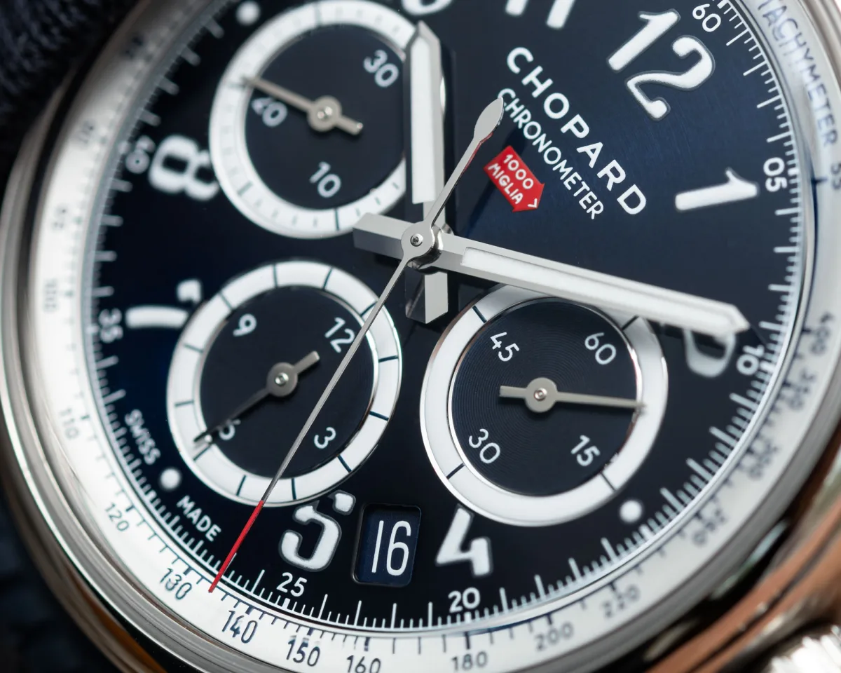 Chopard Mille Miglia Classic Chronograph JX7 typography