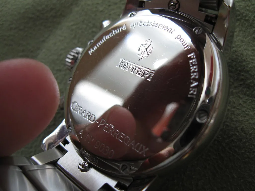 Girard-Perregaux F300 with Ferrari logo