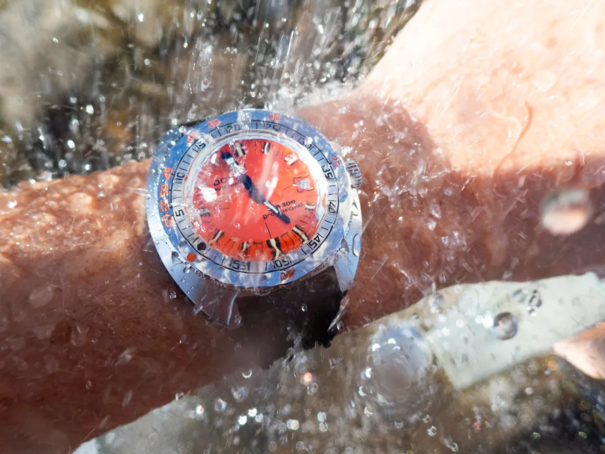 Modern Doxa Sub 300 with sapphire crystal