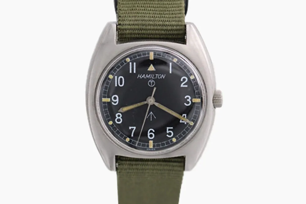Hamilton W10 military pilot watch from the 70s