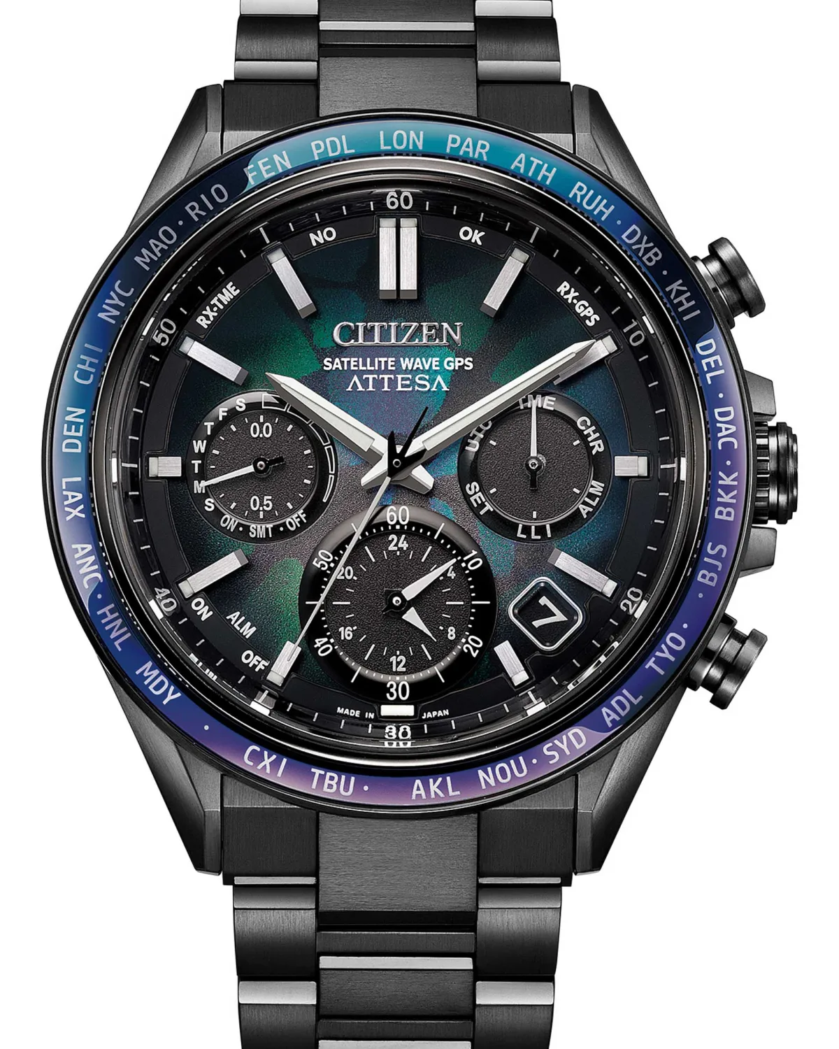 Citizen Layers of Time watch collection featuring structural dials