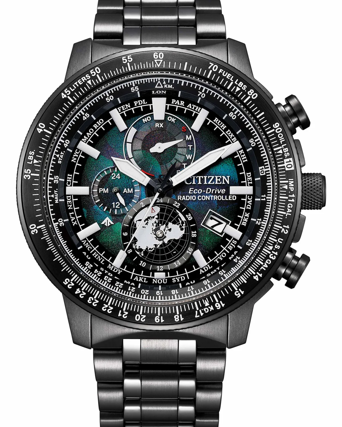 Citizen Promaster Layers of Time Geo Trekker BY3005-56E with aviation scale bezel