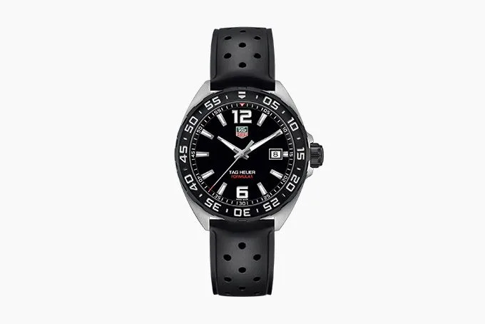 TAG Heuer Formula 1 watch with racing stripe