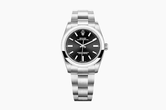Rolex Oyster Perpetual 34 in stainless steel