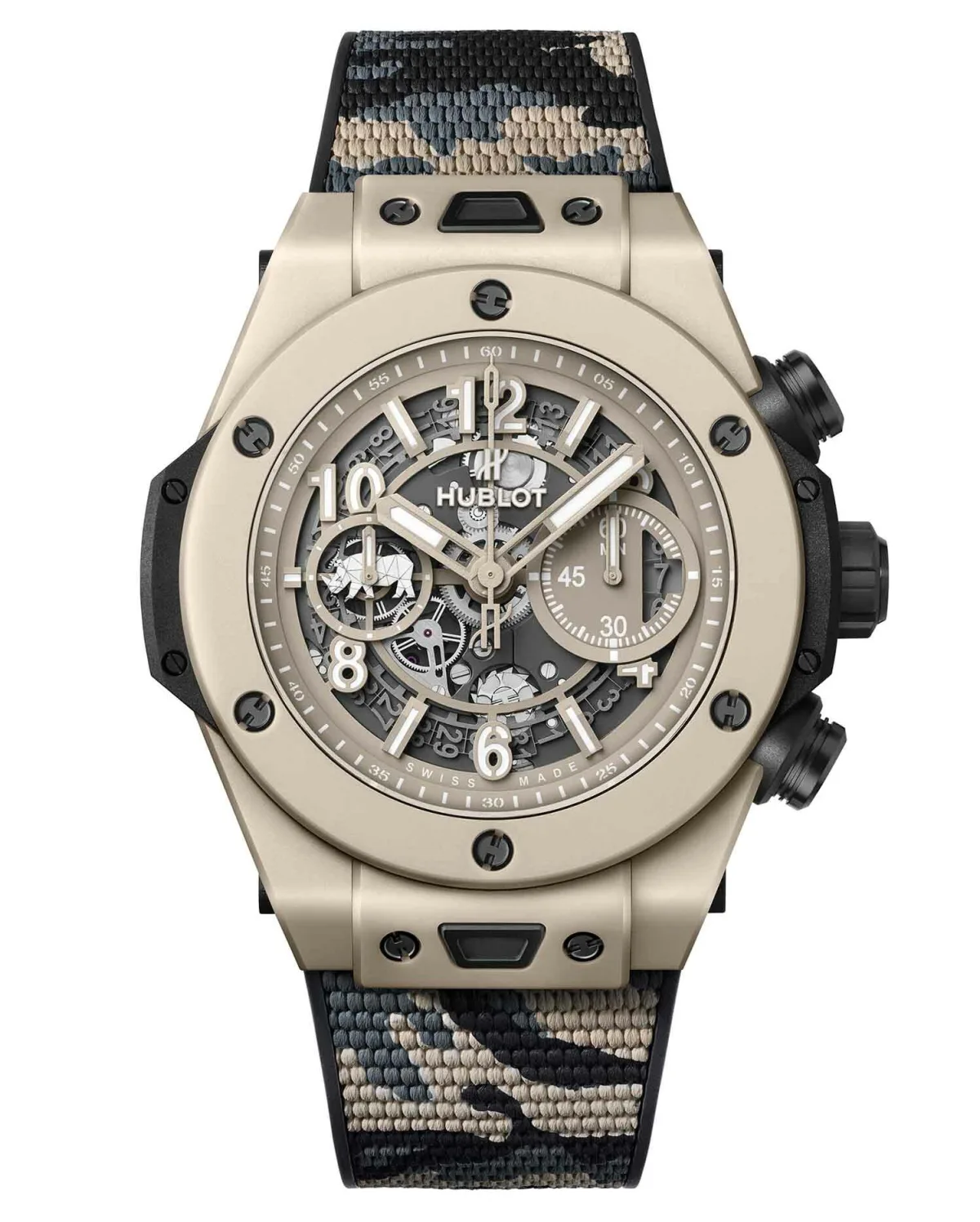 Modern Hublot watch with unique identity