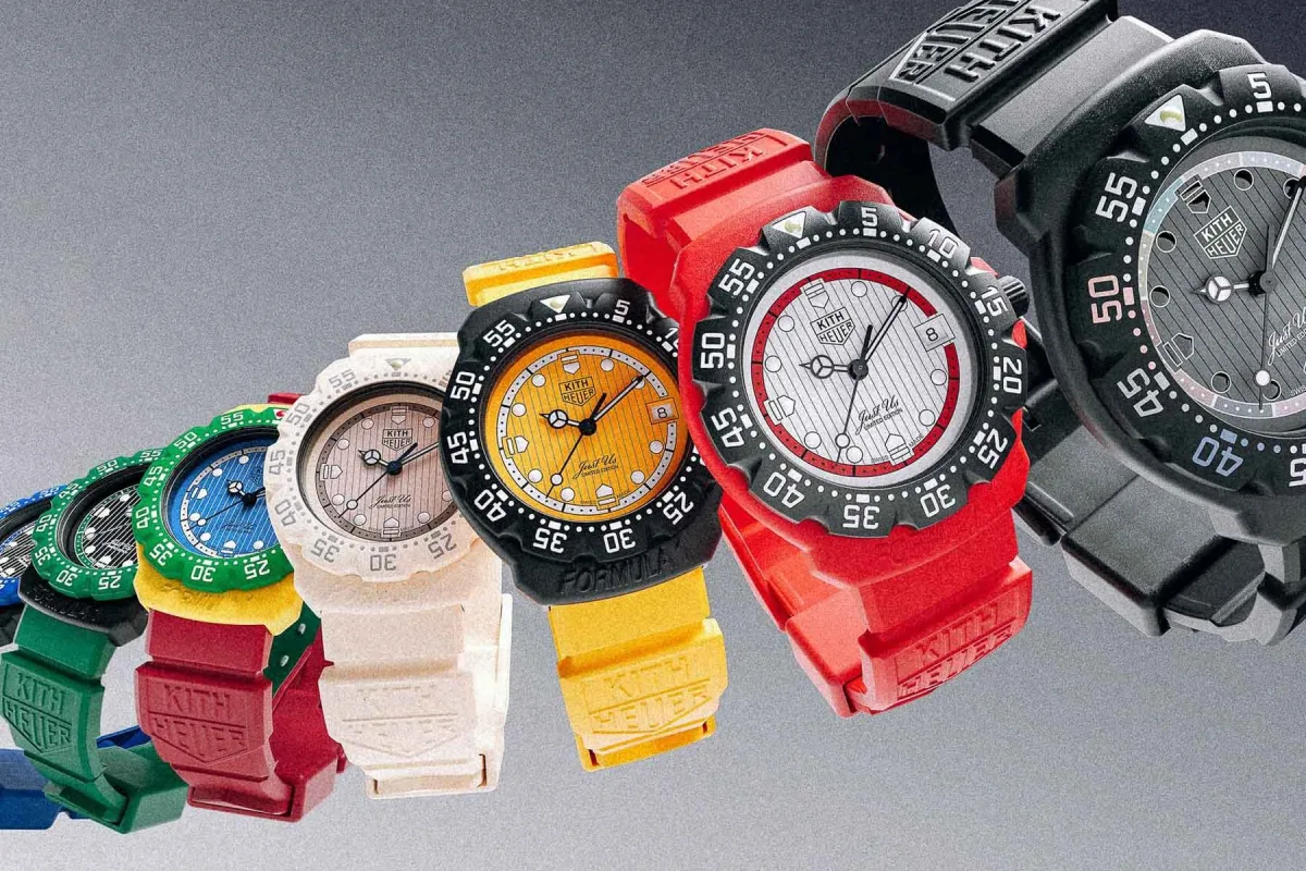 TAG Heuer Formula 1 × Kith promotional image