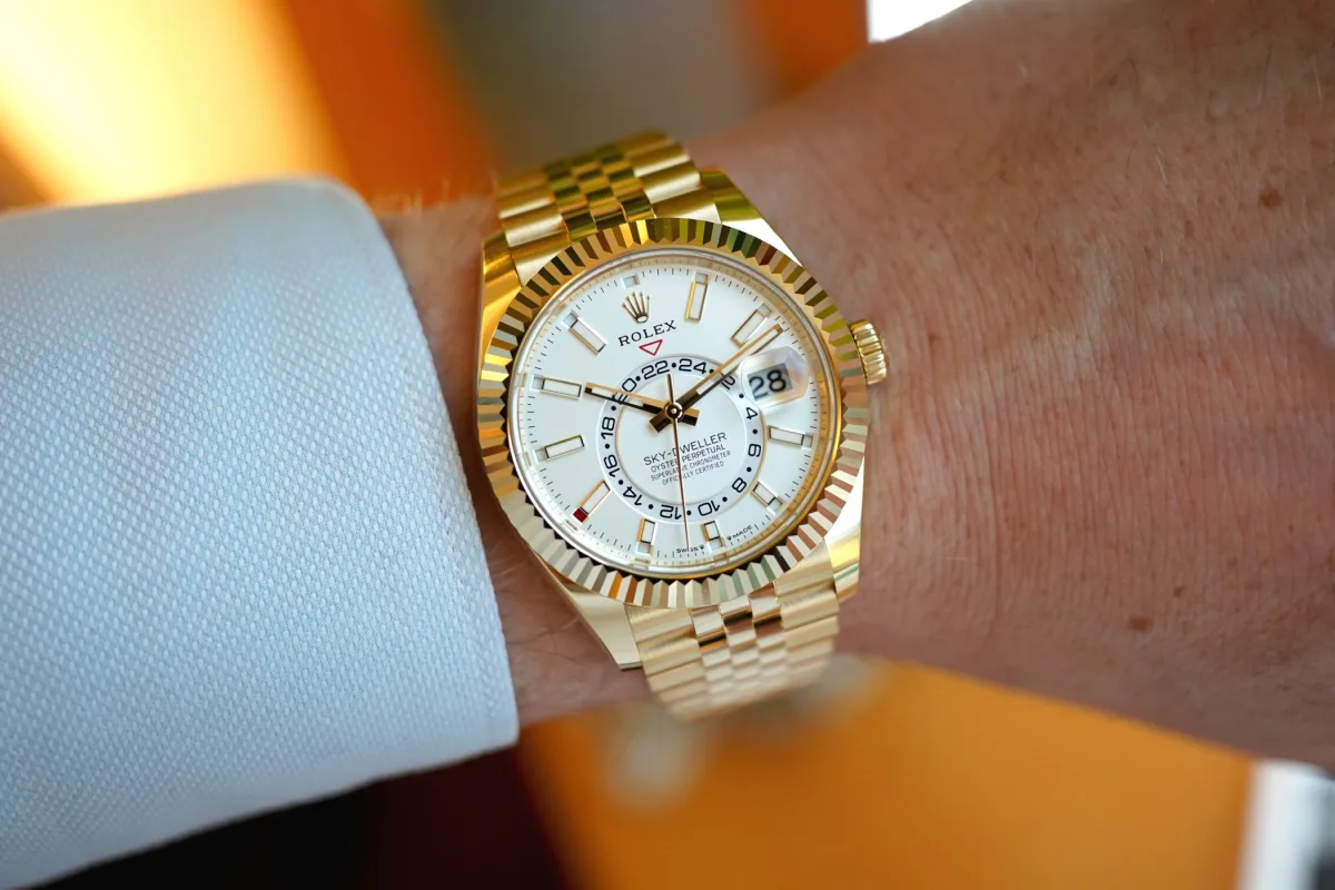 Rolex Sky-Dweller 336938 watch with white dial