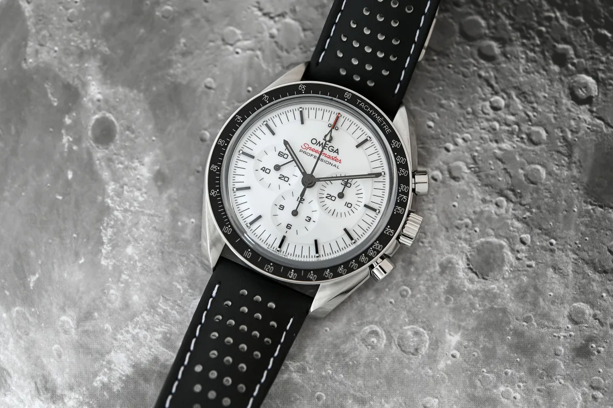 Omega Speedmaster Moonwatch Professional with white dial