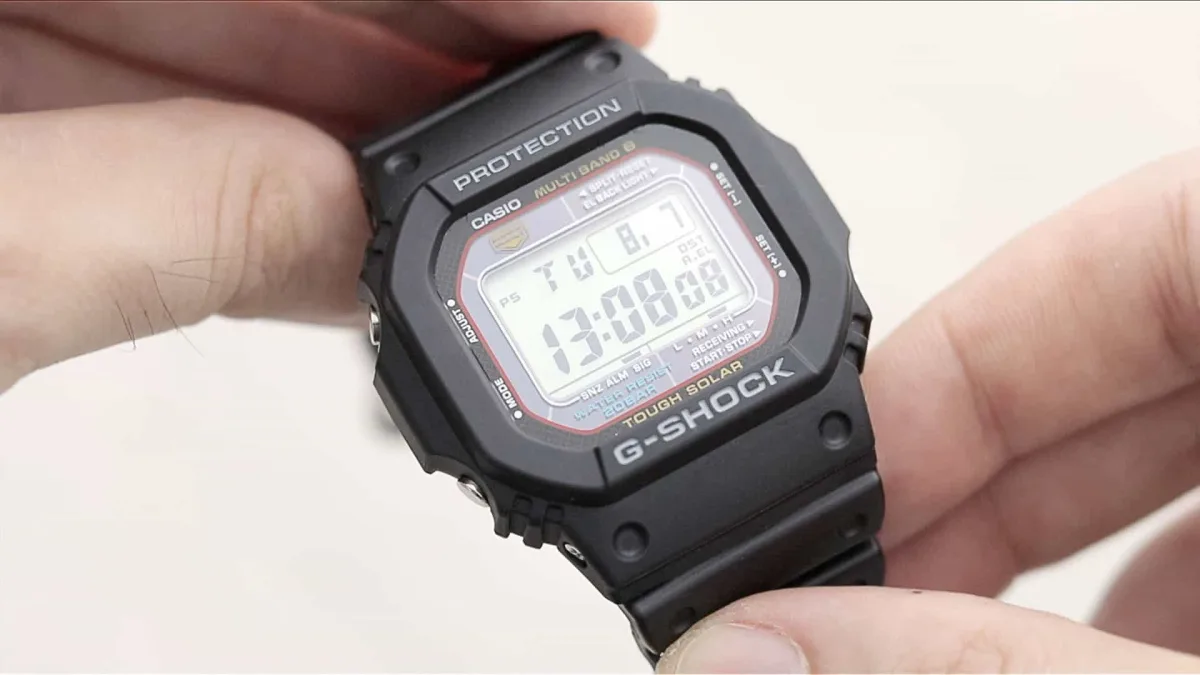 Timex Marlin and Casio A158W watches
