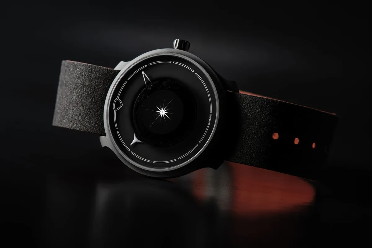 Ming LW.01 ultralight watch, 8.8 grams
