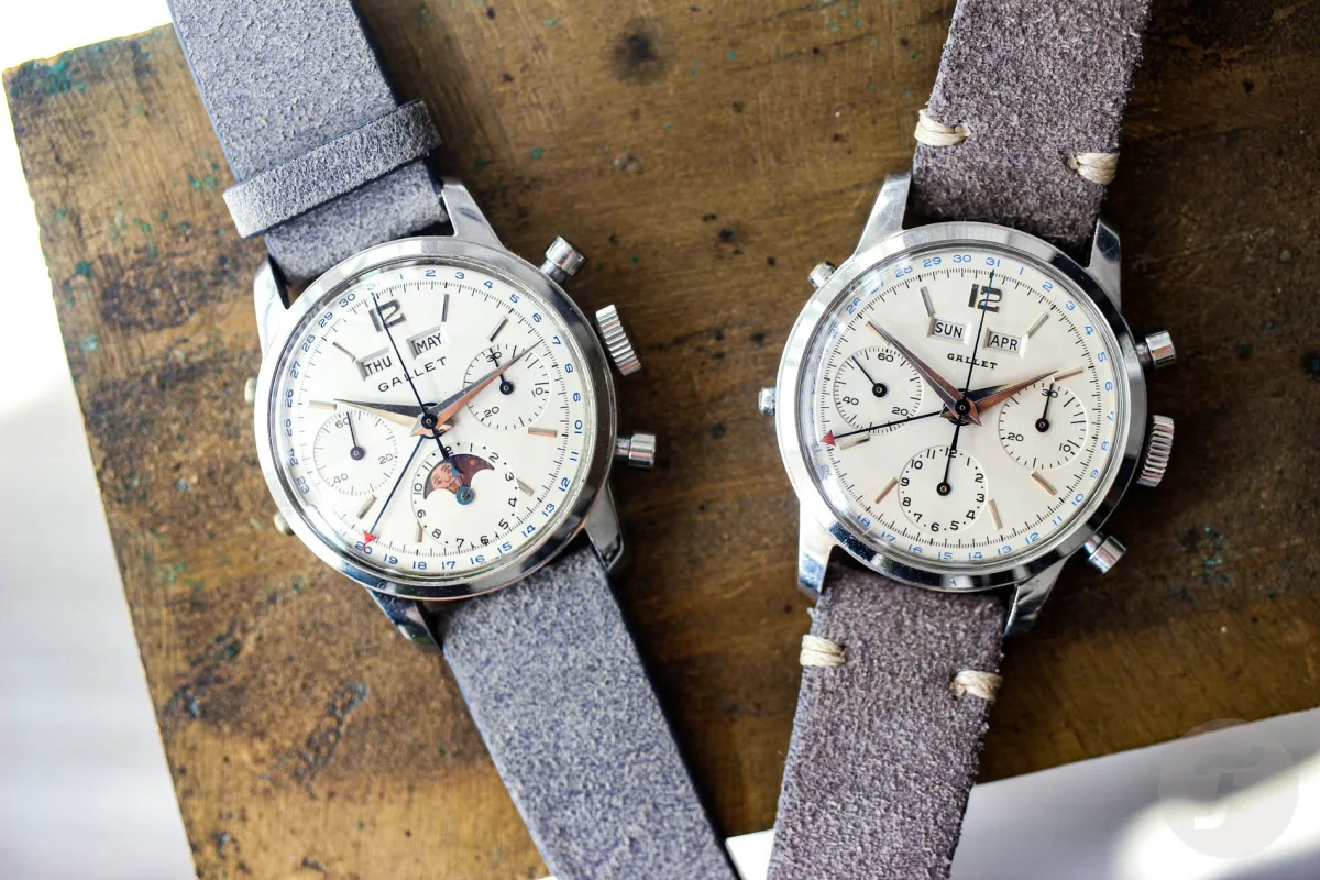 Side view of Gallet MultiChron