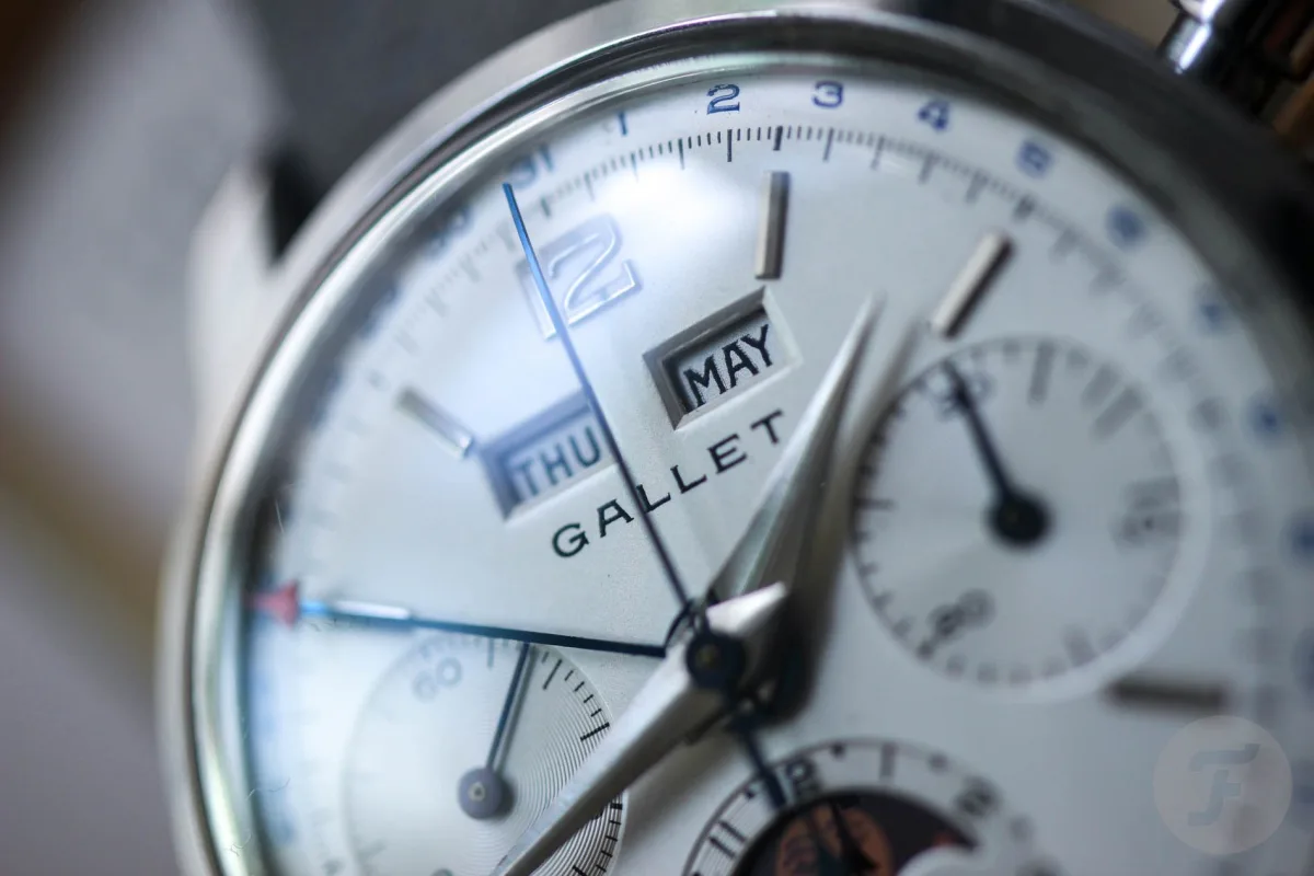 Comparison of Gallet ref. 998 and ref. 999 watches