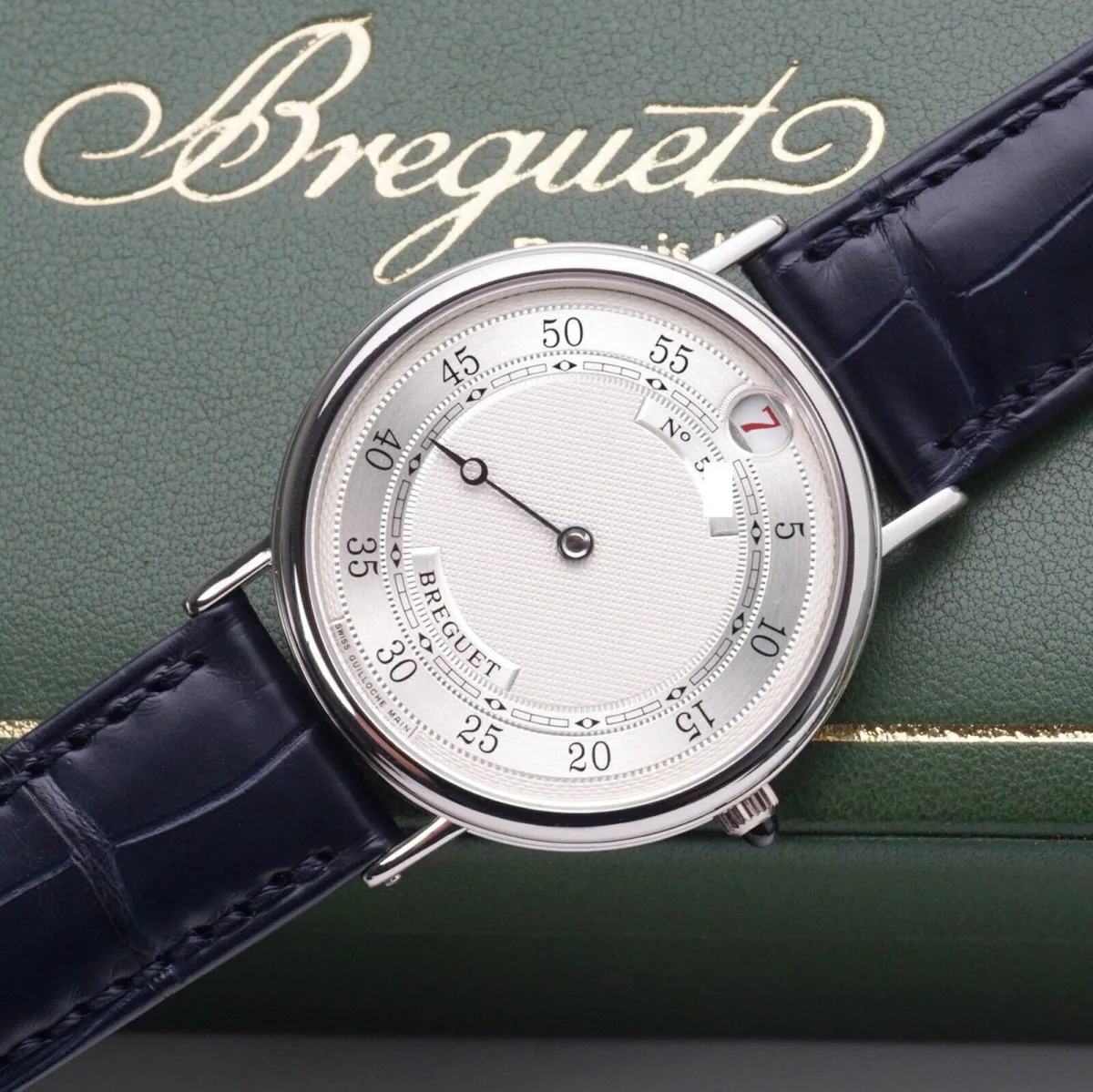 Gérald Genta reference 3734 with retrograde date