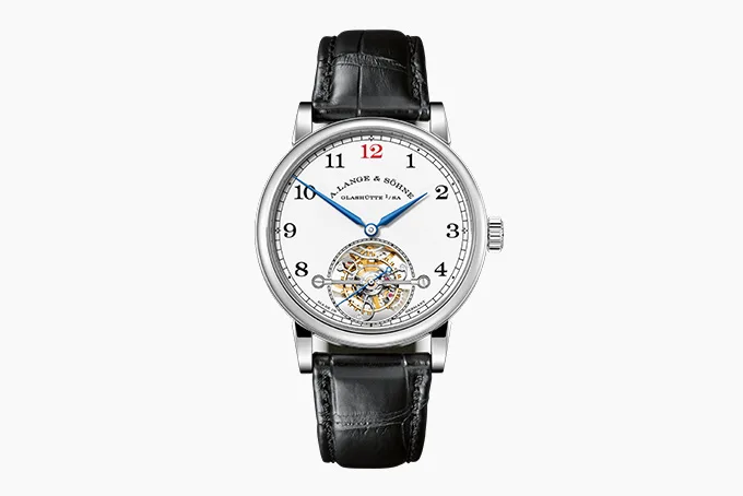 A. Lange & Söhne 1815 TOURBILLON white dial watch