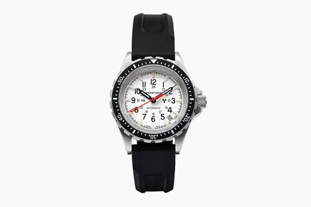 Marathon Arctic Edition MSAR white dial watch