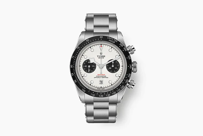 Tudor Black Bay Chronograph panda dial watch