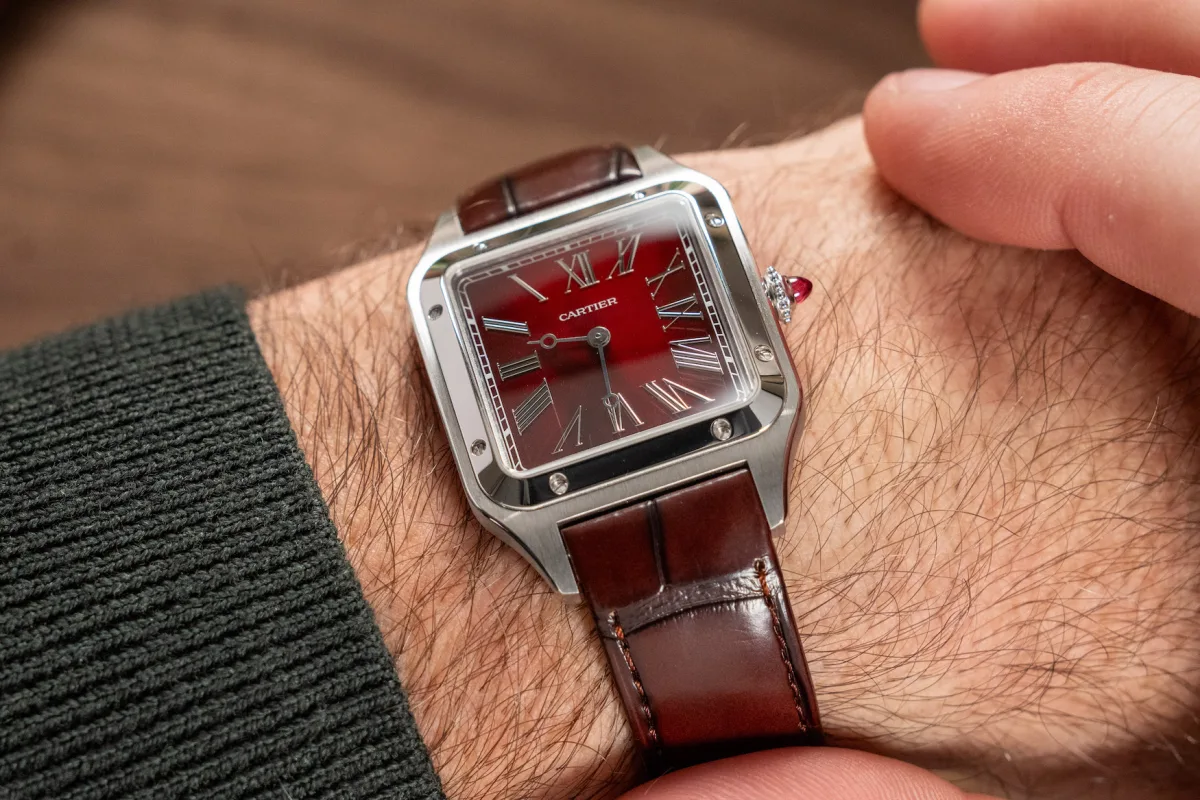 Cartier Tortue and Crash watch options
