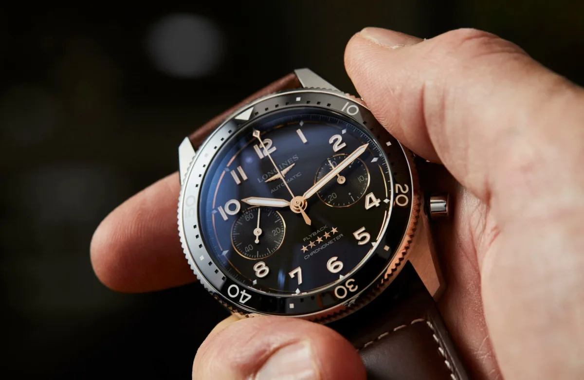 Longines Spirit watch with GMT