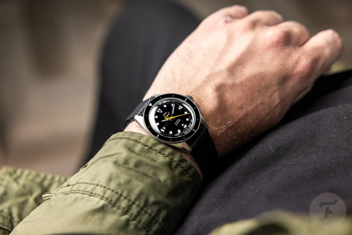 Yema Navygraf Slim CMM.20 on wrist