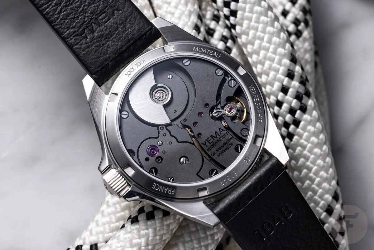 Yema Navygraf Slim CMM.20 dial