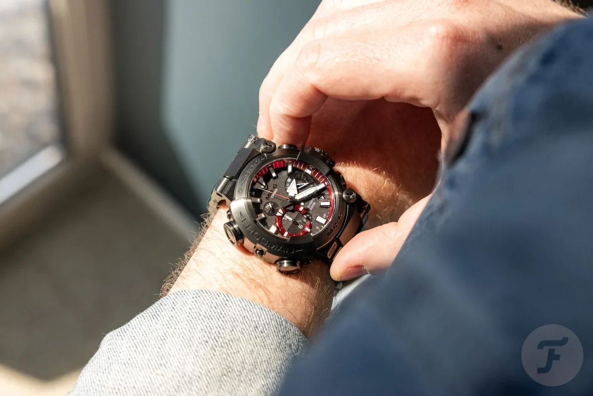 Casio Frogman MRG-BF1000B-1A diving functions