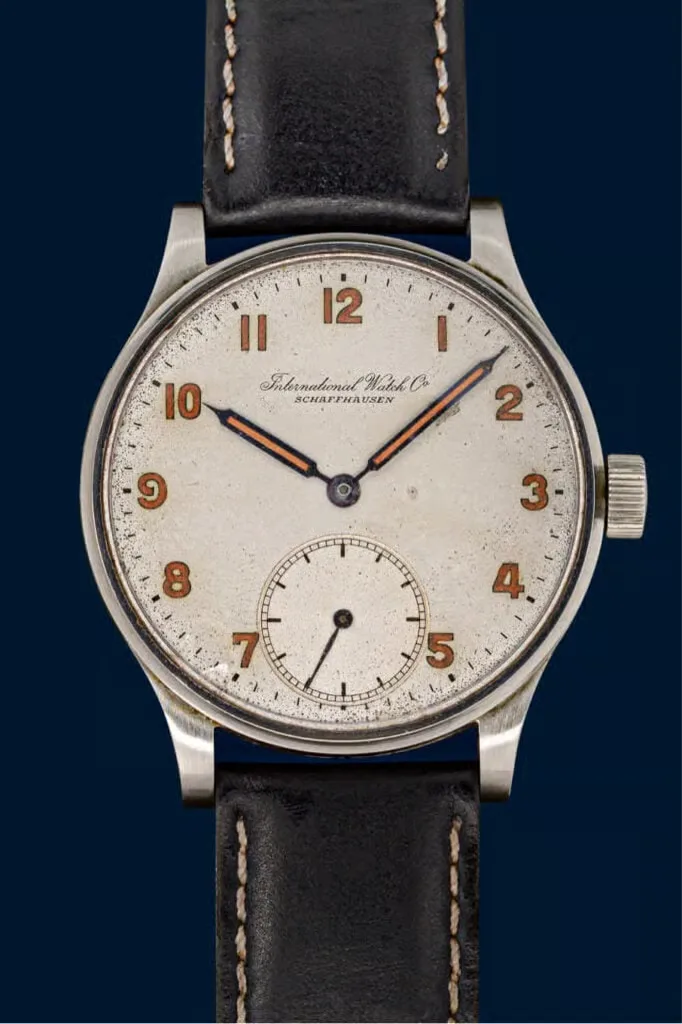 Vintage IWC Portugieser watch from the 1940s