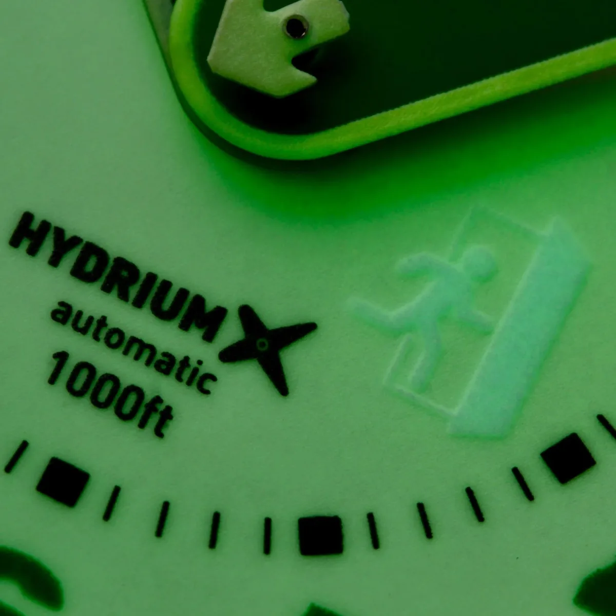 Isotope HydiumX on wrist