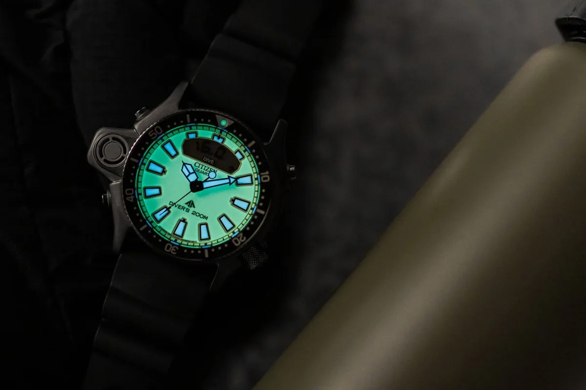 Citizen Promaster Aqualand Depth Meter watch