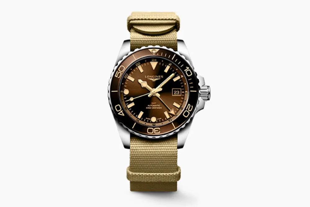 Longines HydroConquest GMT diver's watch