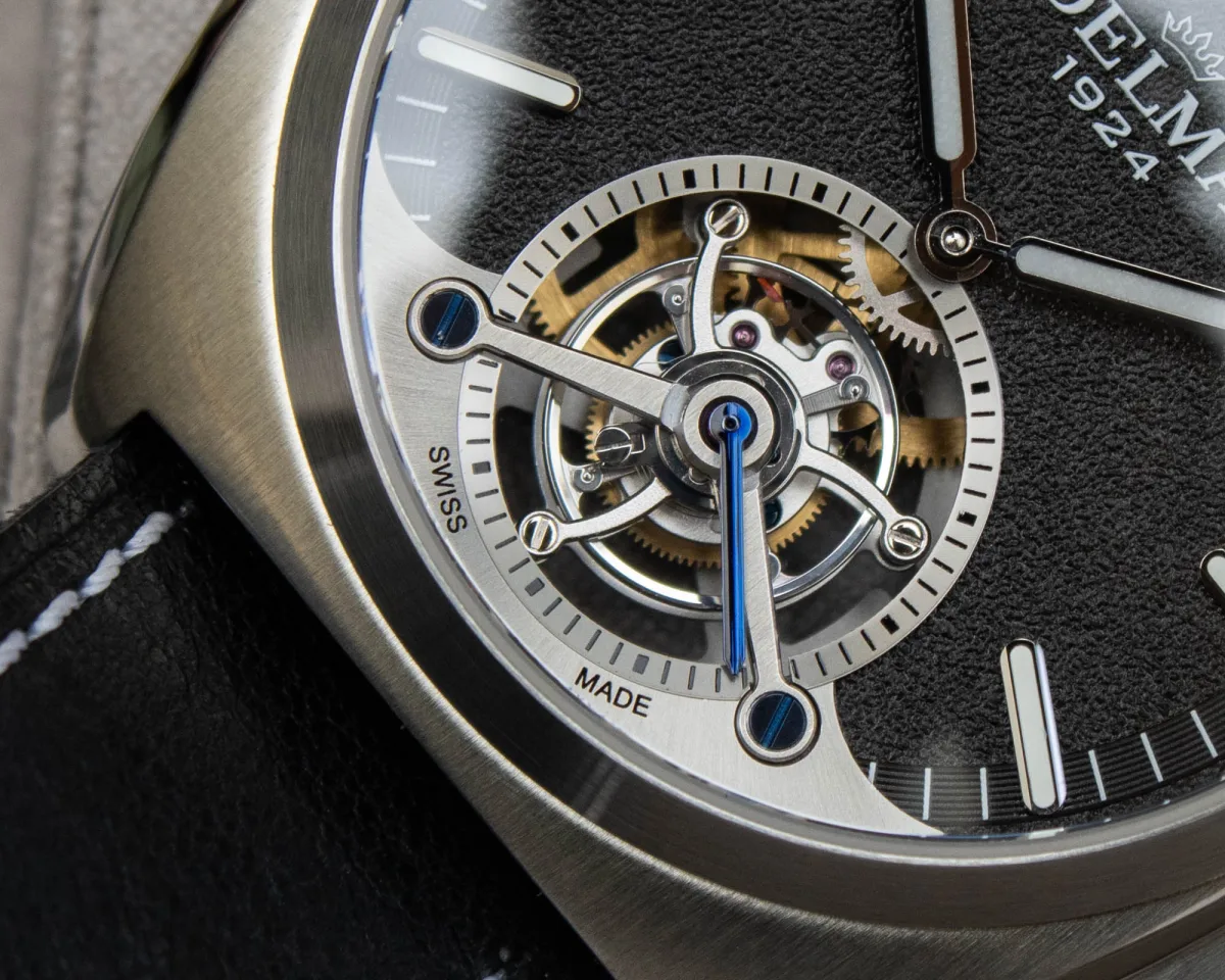 Delma 1924 Tourbillon with Super-LumiNova coated hands