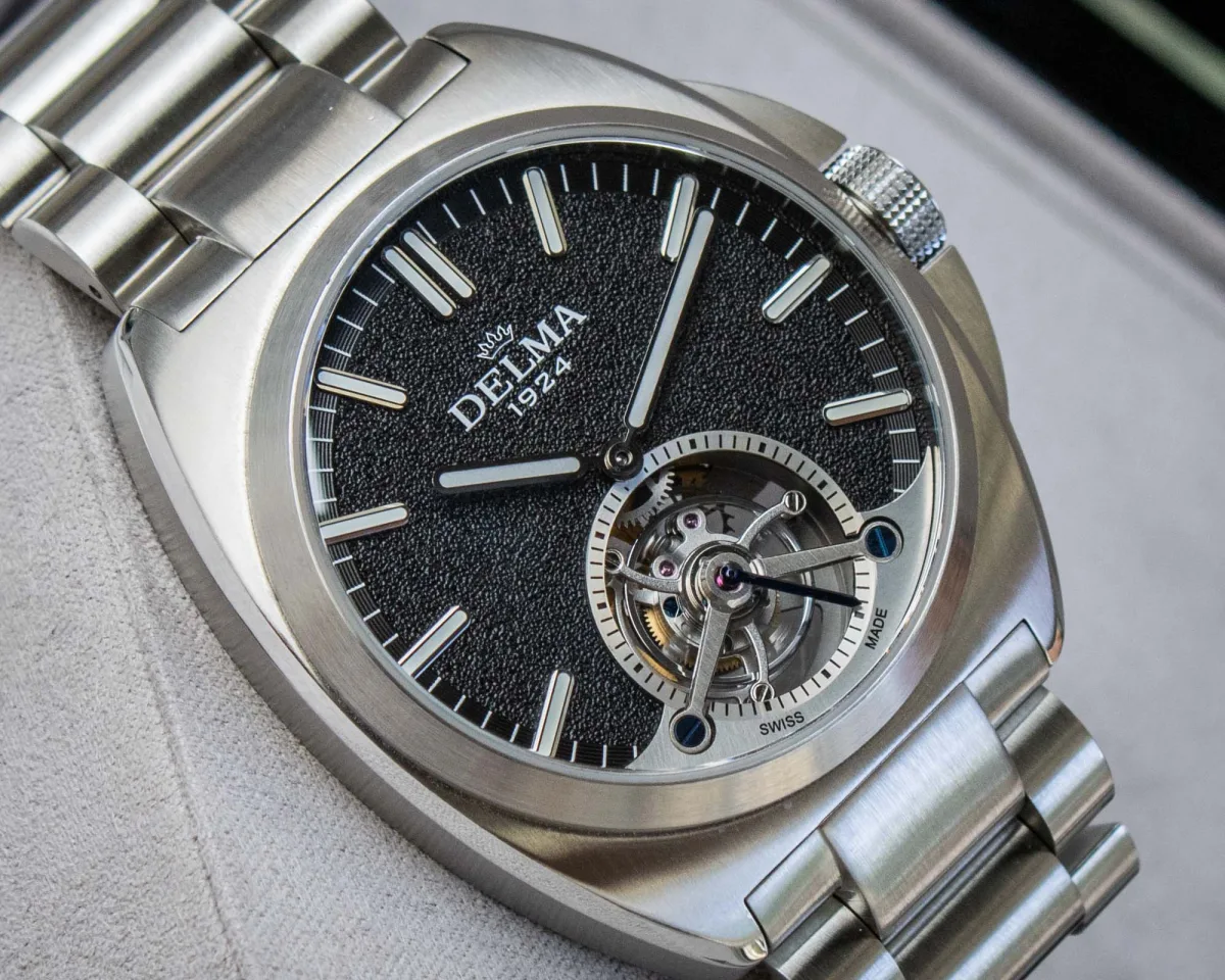 Delma 1924 Tourbillon's Caliber DT100.01 movement