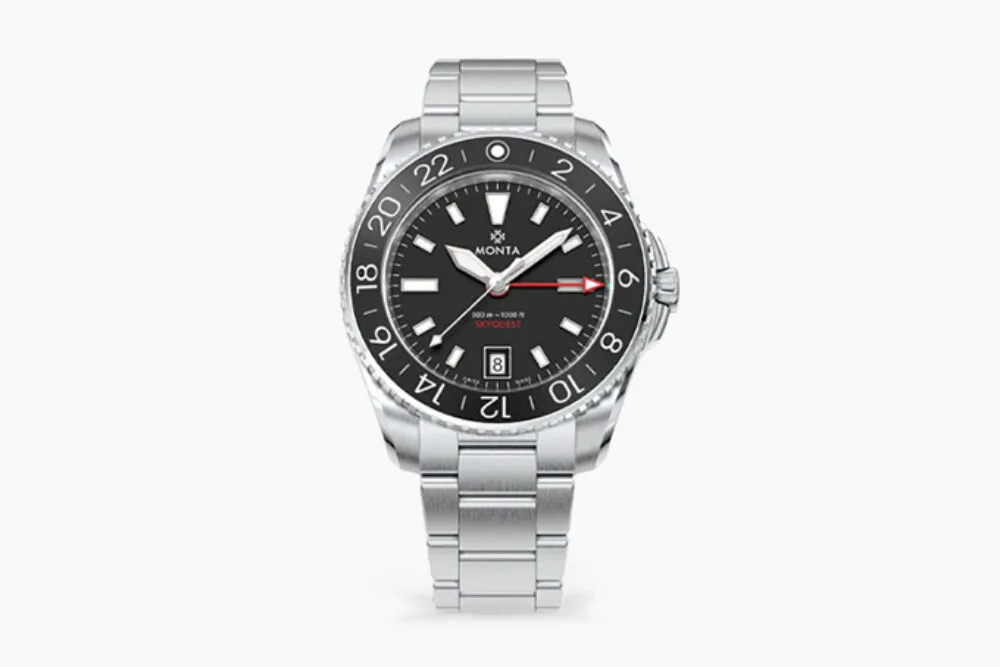 Monta Skyquest 24-Hour luxury GMT watch